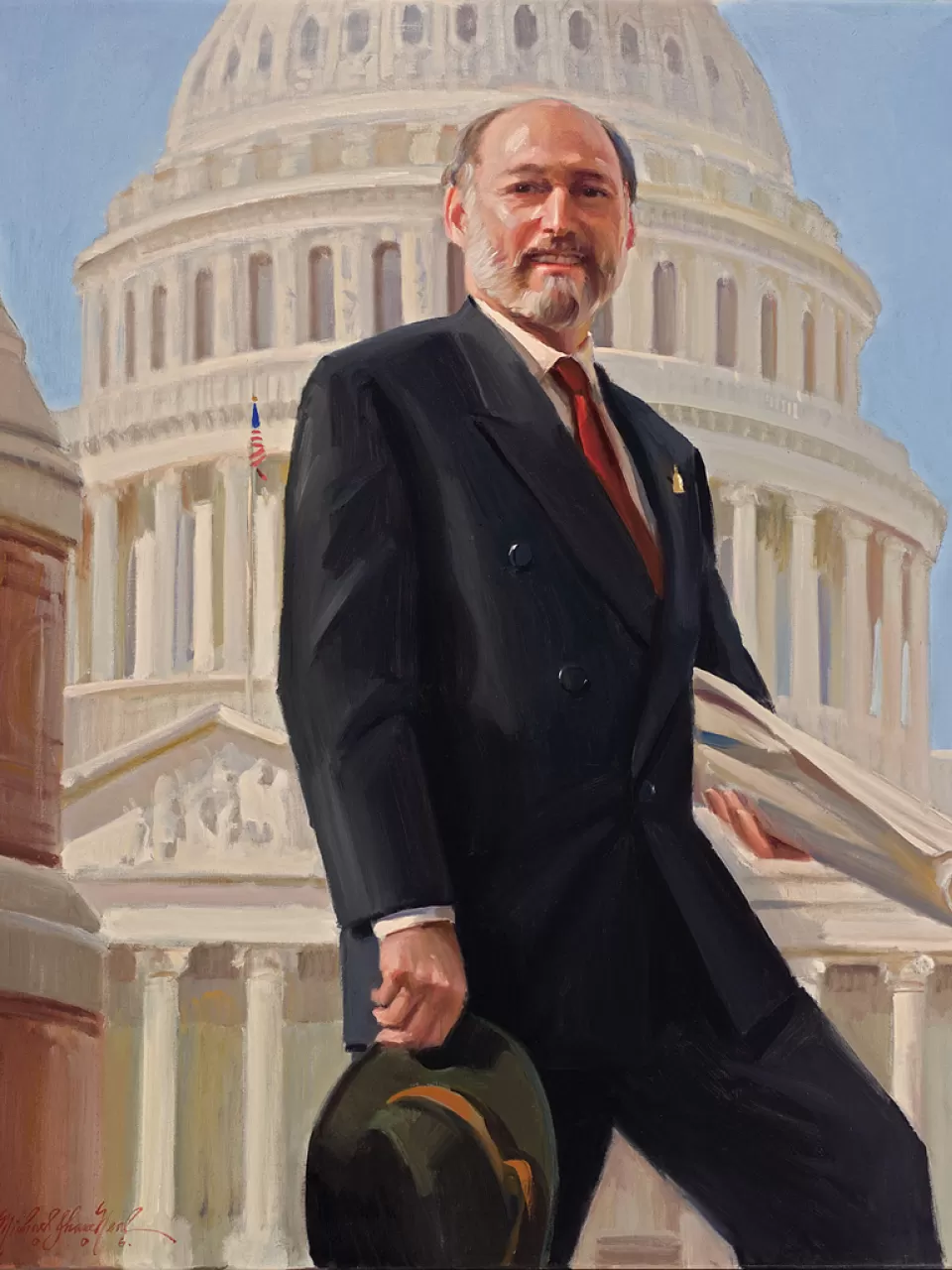 Portrait of Alan M. Hantman, FAIA, Tenth Architect of the Capitol.